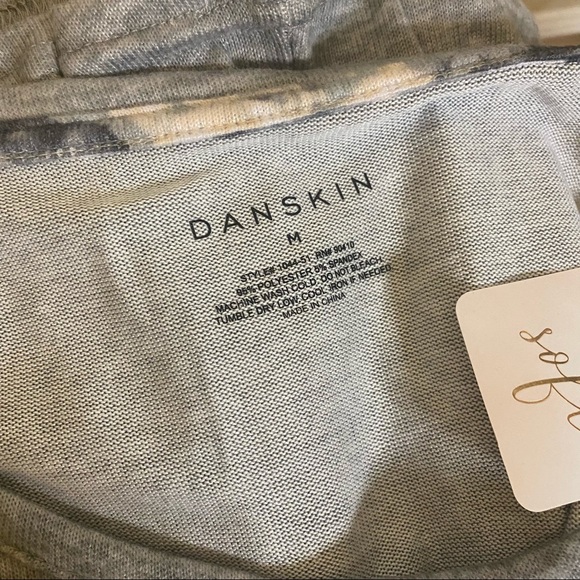 NEW Danskin Yoga + Wine Oh So Soft Lounge Top Shirt Sweater, Medium M, Gray - Picture 11 of 12